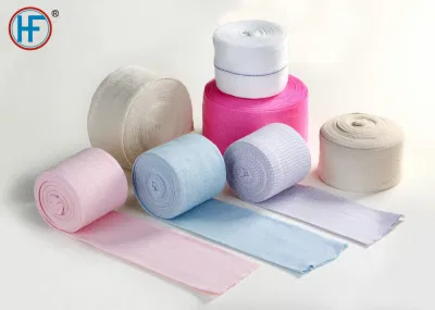Bandage tubulaire en caoutchouc 100%coton durable jetable de vente chaude